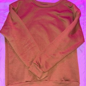 Brown sweatshirt